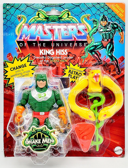 Masters of the Universe King Hiss Action Figure 2022 Mattel HKM80
