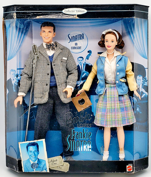 Barbie Loves Frank Sinatra Doll Set 1999 Mattel 22953
