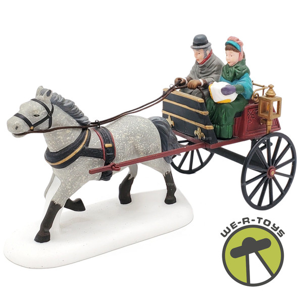 Department 56 Dickens' Village Red Christmas Sulky Hand Painted Porcelain 58401