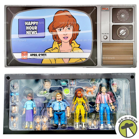 TMNT The Catwoman from Channel 6 Action Figure Set 2021 NECA 54217