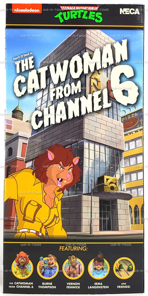 TMNT The Catwoman from Channel 6 Action Figure Set 2021 NECA 54217