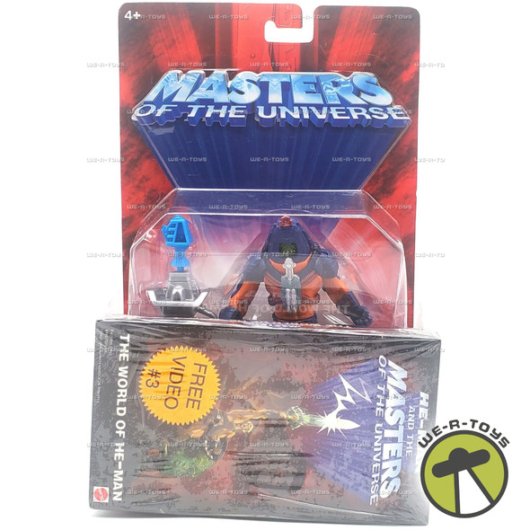 MOTU Man-E-Faces VHS Bonds Packaging Variant 6" Action Figure 2003 Mattel #B0730