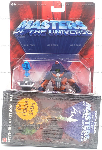 MOTU Man-E-Faces VHS Bonds Packaging Variant 6" Action Figure 2003 Mattel #B0730