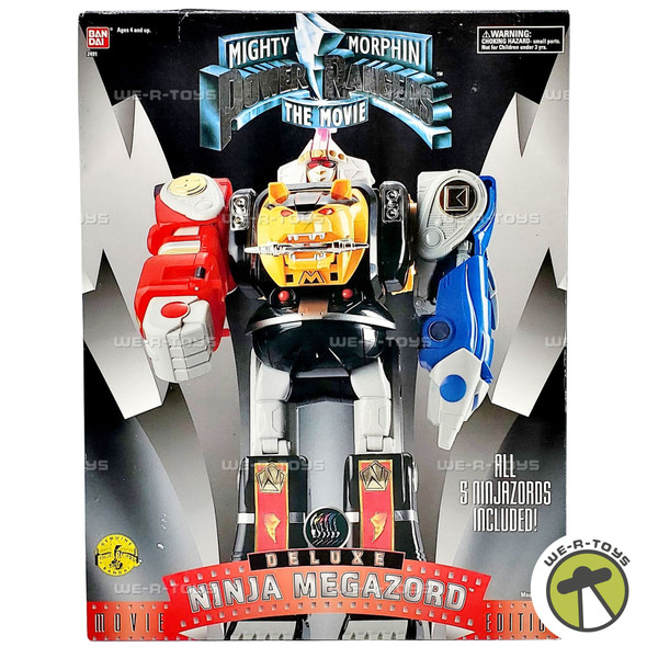 Mighty Morphin Power Rangers The Movie Deluxe Ninja Megazord Figure Bandai 2491