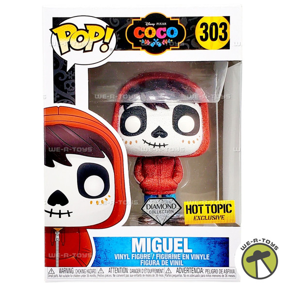Funko POP Disney Coco Miguel Diamond Edition 303 Vinyl Figure