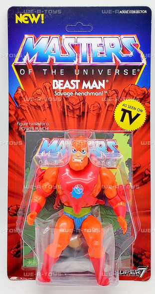 Masters of The Universe Vintage Collection Beast Man 2018 Super7 03306