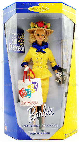 Summer in San Francisco Barbie Doll City Seasons Collection 1998 Mattel 19363