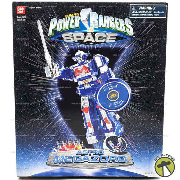 Saban's Power Rangers in Space Astro Megazord Action Figure 1997 Bandai #3251