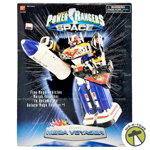 Power Rangers in Space Deluxe Mega Voyager Action Figure 1997 Bandai 3186