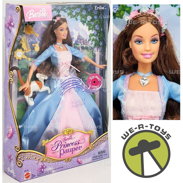 Barbie as The Princess and The Pauper Erika Doll 2004 Mattel #B5770