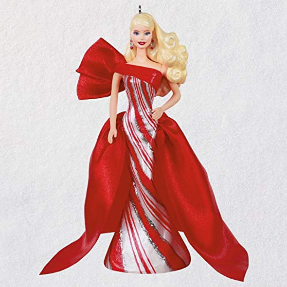 Hallmark Keepsake Christmas 2019 Year Dated Holiday Barbie Doll Ornament