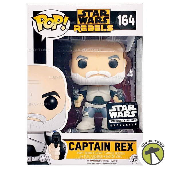 Funko POP Star Wars Rebel Captain Rex 164 Vinyl Figure