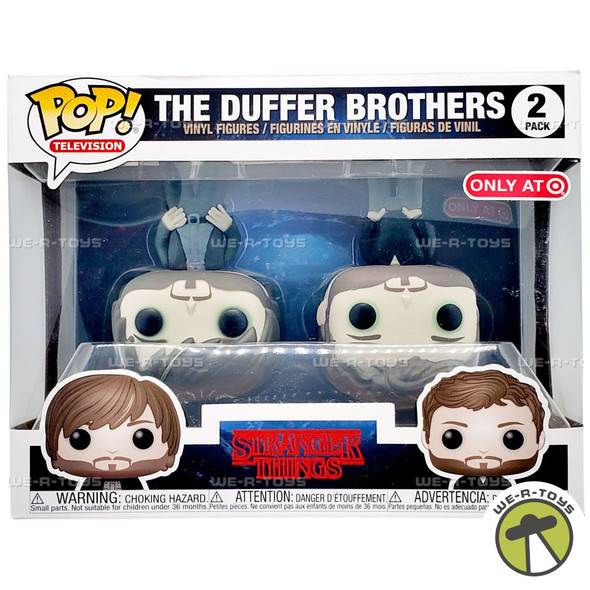 Funko POP Television Stranger Things The Duffer Brothers Upside Down Figure 2 Pc