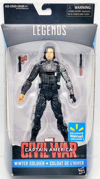 Marvel Legends Series Captain America Civil War Winter Soldier Action Figure