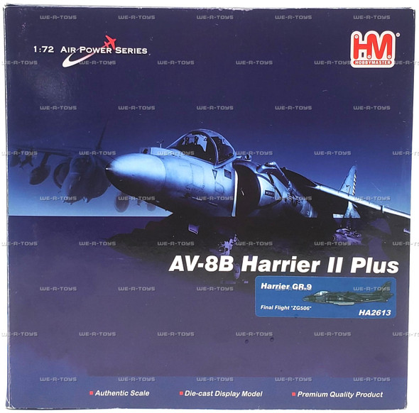 Hobby Master 1:72 Air Power Series AV-8B Harrier II Plus 2010 Vehicle #HA2613
