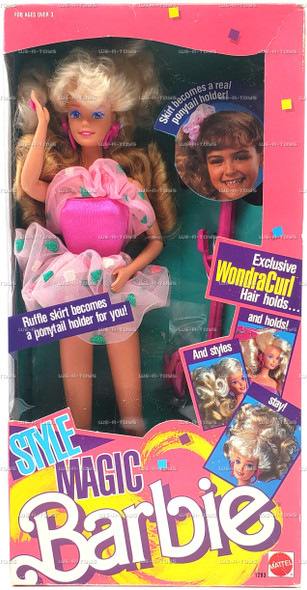 Barbie Style Magic Doll with WondraCurl 1989 Mattel #1283