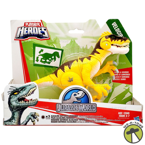 Playskool Jurassic World Velociraptor with Lights and Sounds 2014 Hasbro B0539