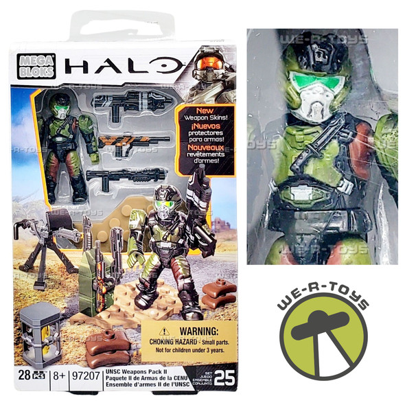 Mega Bloks Halo UNSC Weapons Pack II Building Set 97207