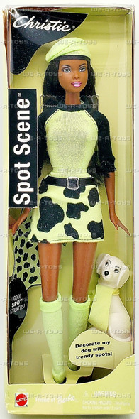 Barbie Spot Scene Christie Doll African American 2001 Mattel 53965