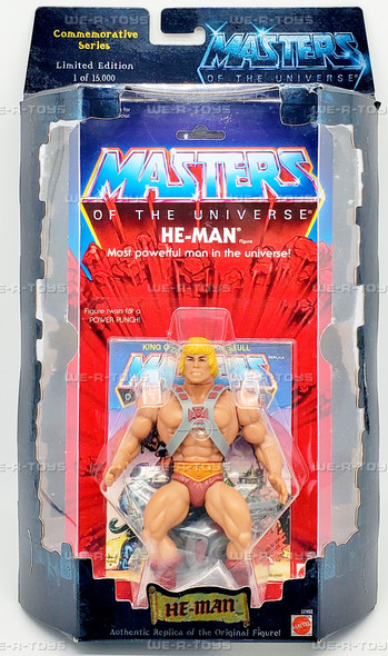 Masters of the Universe He-Man Commemorative Series Action Figure Mattel 28992