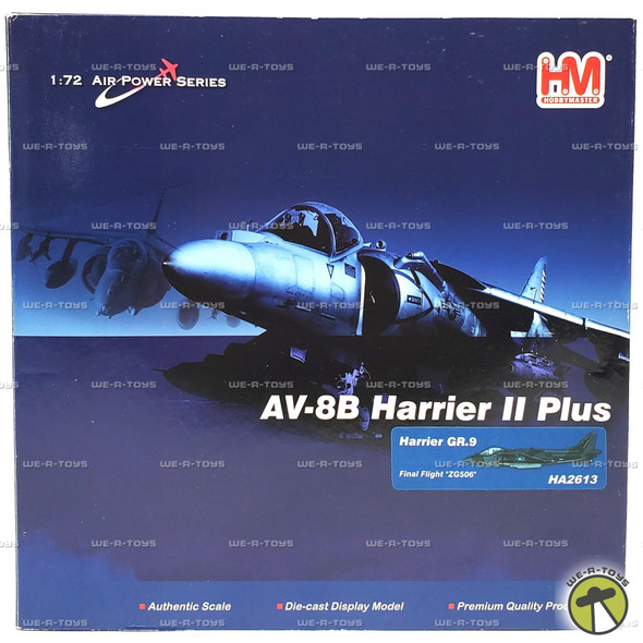 Hobby Master 1:72 Air Power Series AV-8B Harrier II Plus 2010 Vehicle HA2613