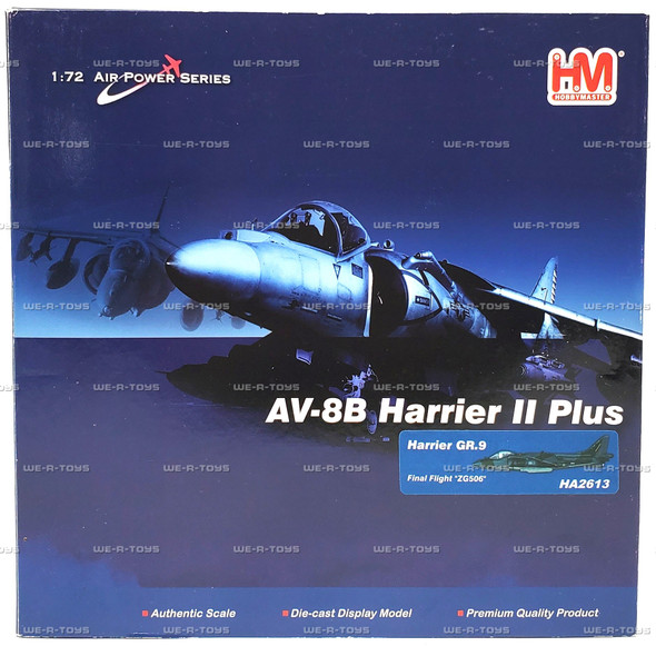 Hobby Master 1:72 Air Power Series AV-8B Harrier II Plus 2010 Vehicle HA2613