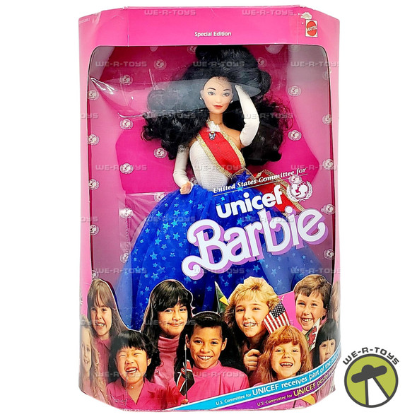 Barbie United State Committee for UNICEF Doll 1989 Mattel 4774