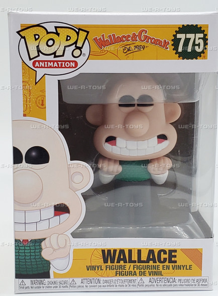 Funko POP! Animation Wallace And Gromit Vinyl Figures Set of 2 NEW