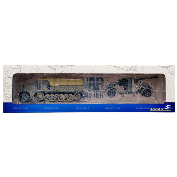 FAMO 88mm Flak 36/37 88MM Germany 1945Gun Die-Cast Model Solido
