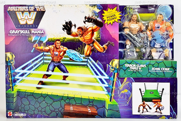 Masters of the WWE Universe WWE Grayskull Manía Action Figure Bundle Mattel
