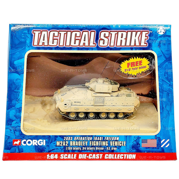 M2A2 Bradley Fighting Vehicle Operation Iraqi Freedom Model Tank US95112 Corgi