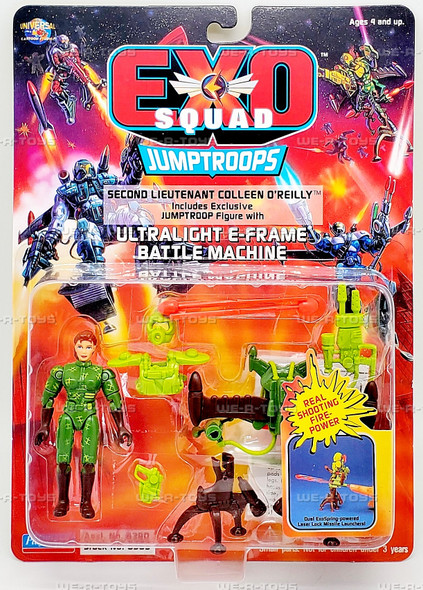 EXO Squad Jumptroops Second Lieutenant Colleen O'Reilly Action Figure Playmates