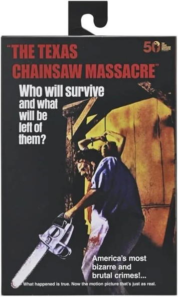 Texas Chainsaw Massacre Ultimate Leatherface 50th Ann 7-Inch Action Figure NECA