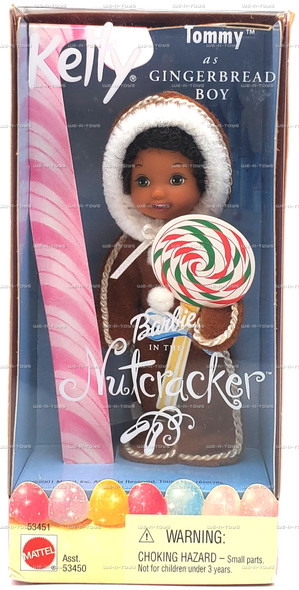Barbie in the Nutcracker Tommy as Gingerbread Boy AA Doll 2001 Mattel #53451