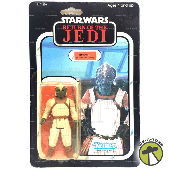 Star Wars Return of the Jedi Klaatu Skiff Guard 77 Back 1983 Kenner #71290