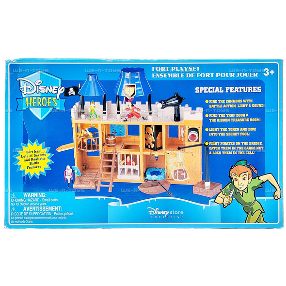 Disney Heroes Fort Playset Disney Store Exclusive 66879