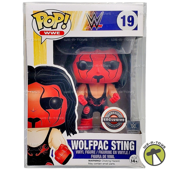 Funko POP WWE Wolfpac Sting 19 Vinyl Figure