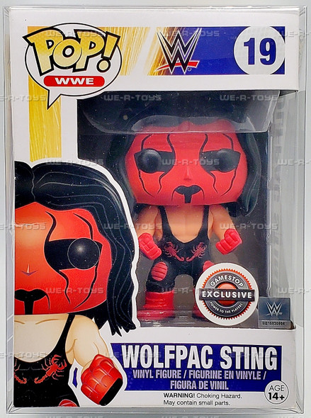 Funko POP WWE Wolfpac Sting 19 Vinyl Figure