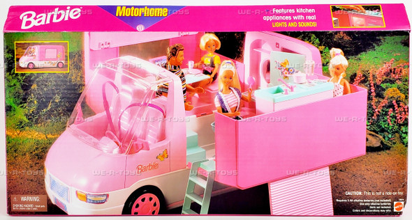 Barbie Magical Traveling Motorhome with Lights and Sounds 1996 Mattel 14614