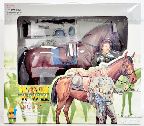 WWII Eastern Front 1944 Wehrmacht 3 Kavallerie Division Private Schutze Figure