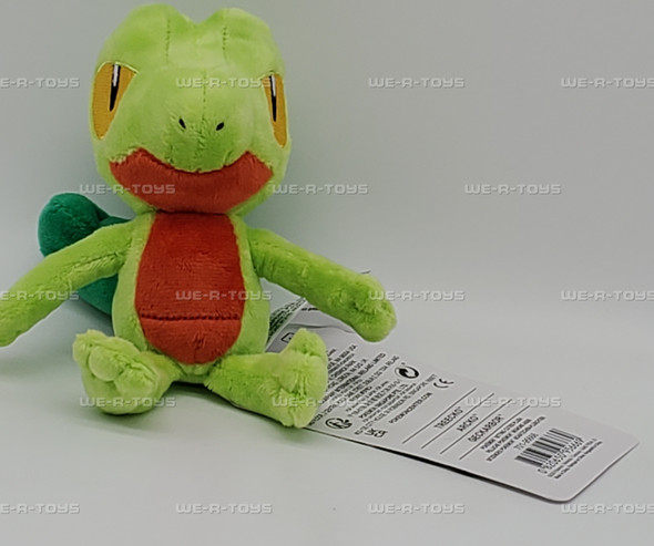 Pokémon Sitting Cuties Treecko 4" Plush Doll 2020 Nintendo 701-95666 NEW