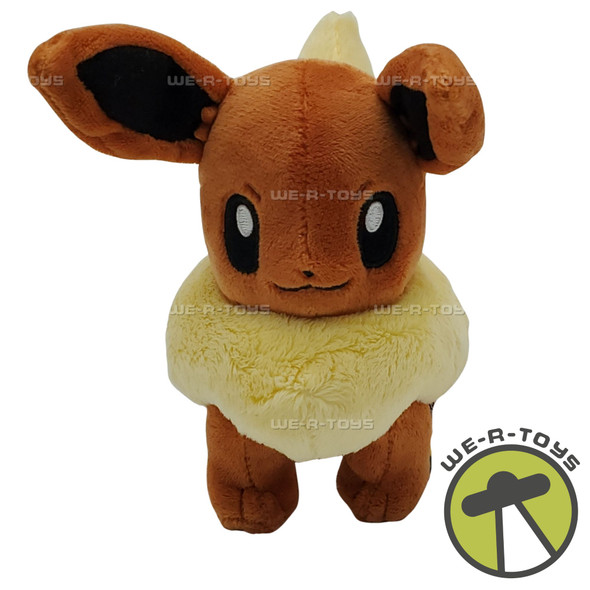 Pokémon Plush Standard Eevee 6" Plush Doll 2020 Nintendo 701-00966