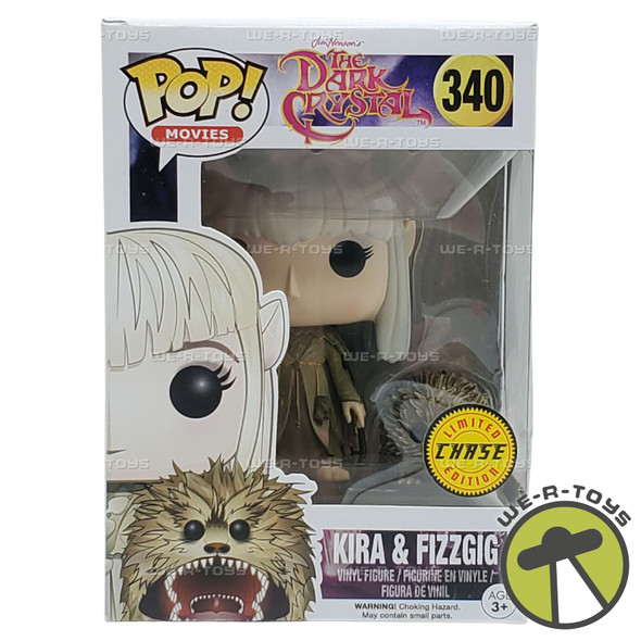 Funko Pop! Movies The Dark Crystal Kira and Fizzgig Figure Limited Chase 340 NEW