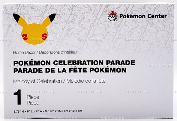 Pokemon Celebration Parade Melody of Celebration Figure 2021 Pokemon Center