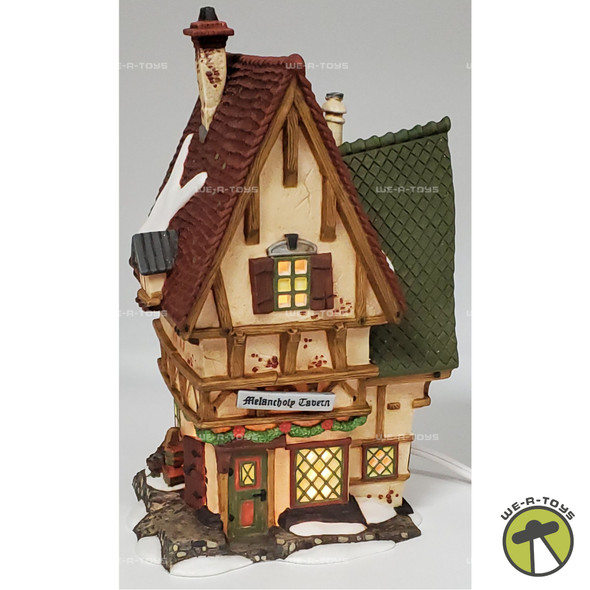Department 56 The Melancholy Tavern Lighted House Dicken's Village Series 58347