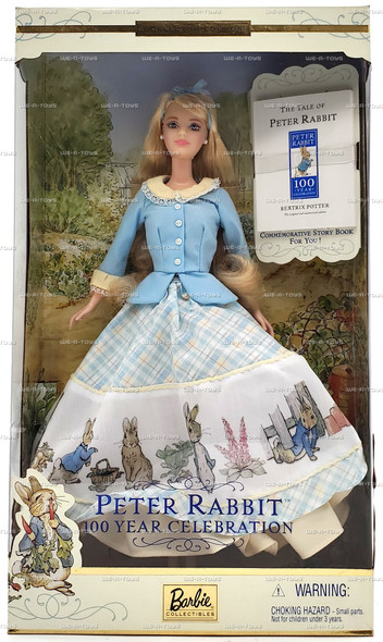 Peter Rabbit 100 Year Celebration Collector Edition Barbie Doll Mattel 53872