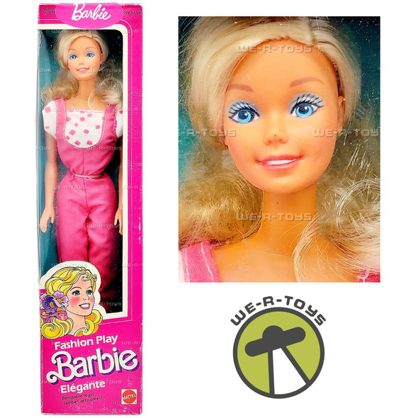 Barbie Fashion Play Doll with Bendable Legs 1983 Mattel 7193