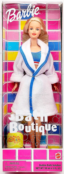 Barbie Bath Boutique Doll with Bubble Bath Solution 1998 Mattel 29402