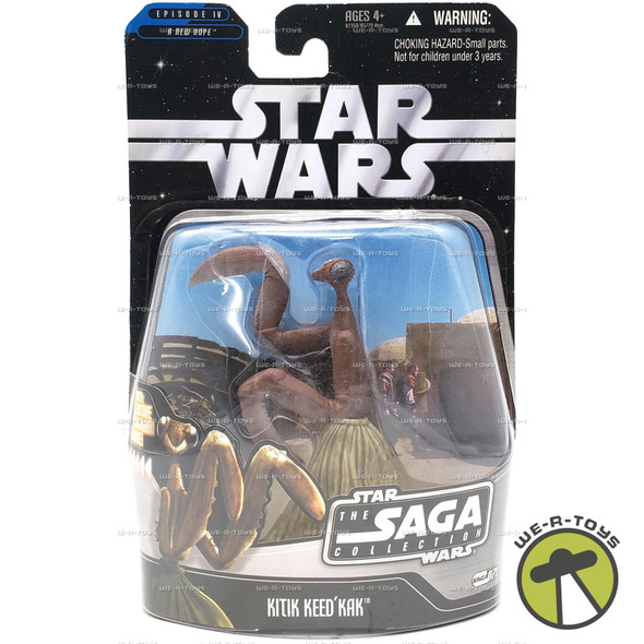Star Wars The Saga Collection Episode IV Kitik Keed'Kak Figure 2006 Hasbro 87350