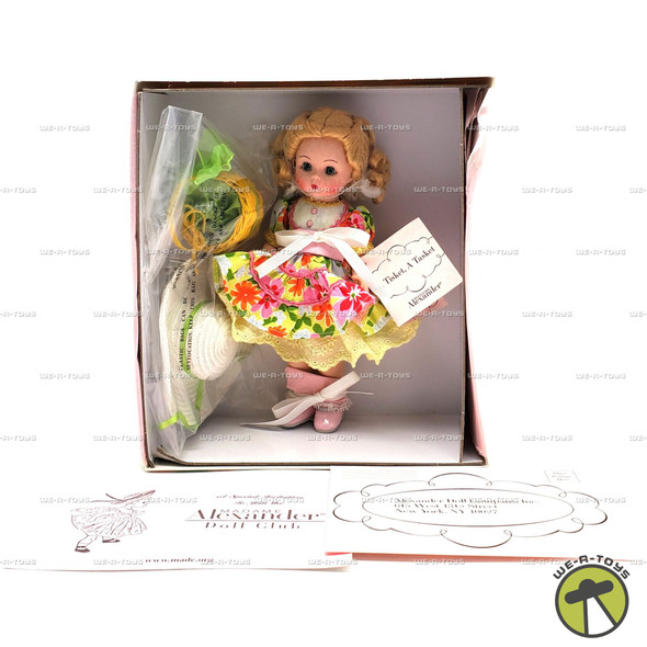 5 Spring By Madame Alexader #25850 ドール 人形 フィギュア Bunny Hop, HTF, Madame Alexander, 8\" Doll, Spring Coat Dress, Cap